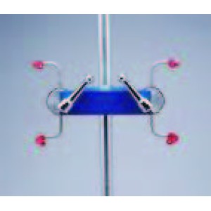 Single burette clamp